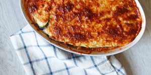 Beitragsbild des Blogbeitrags Low Carb Lasagne