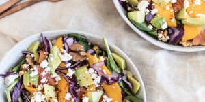Beitragsbild des Blogbeitrags Bali Love – Lachs Mango Salat