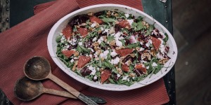 Beitragsbild des Blogbeitrags 1. Advent – winterlicher Salat