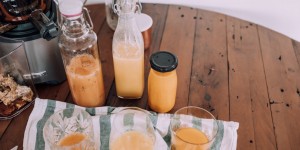 Beitragsbild des Blogbeitrags Kenwood Slow Juicer – Ingwer Shot