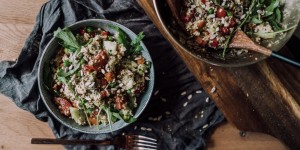 Beitragsbild des Blogbeitrags Hirsesalat