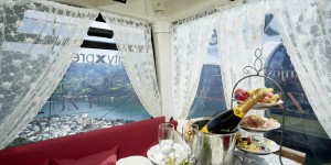 Beitragsbild des Blogbeitrags Gondelfrühstück und Butlerservice auf der Schmitten