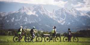 Beitragsbild des Blogbeitrags E-Bike-Genusstour durch Saalfelden Leogang