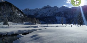 Beitragsbild des Blogbeitrags Winterwanderung zur Gnadenalm 