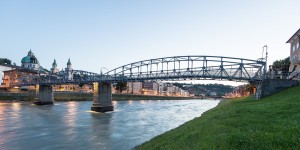 Beitragsbild des Blogbeitrags Die Brücken in der Stadt Salzburg