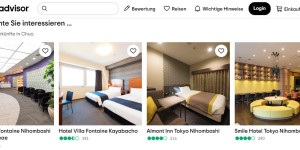 Beitragsbild des Blogbeitrags Serie Japan Reise - Wo übernachten?