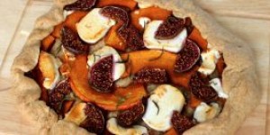 Beitragsbild des Blogbeitrags Kürbis Galette – Herbstbeginn auf koch-mit-mir
