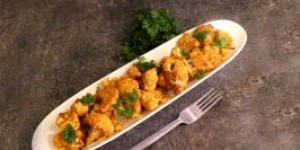 Beitragsbild des Blogbeitrags Karfiol mal anders – Spicy Roasted Cauliflower