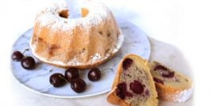 Beitragsbild des Blogbeitrags Kirschkuchen mit Mohn