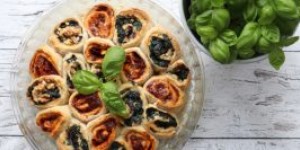 Beitragsbild des Blogbeitrags Pizzaschnecken Variation
