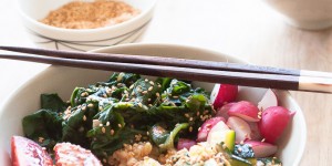Beitragsbild des Blogbeitrags Frühlings Buddha Bowl á la Waldviertel … perfekt für den #tierfreitag