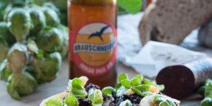 Beitragsbild des Blogbeitrags Ein Ausflug auf den Slow Food „Markt der Erde“ in Horn… und ein Blunznbrot mit Kompottquitten und jungen Kohlsprossenblättern