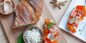 Beitragsbild des Blogbeitrags Vegan Carrot Lox, veganer Lachs oder einfach nur Karottenlachs… mehr als ein Ersatz!