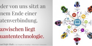 Beitragsbild des Blogbeitrags e=mc² ⎮ Quantenphysik, der Missing Link zum digitalen Bewusstsein! #DigitalTransformation