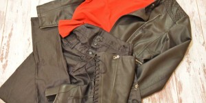 Beitragsbild des Blogbeitrags Rockiges Outfit rot und schwarz