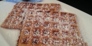 Beitragsbild des Blogbeitrags Himmlische Schokowaffeln