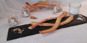 Beitragsbild des Blogbeitrags Selbstgemachter Knabberspaß – Grissini!