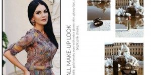 Beitragsbild des Blogbeitrags METALLIC GOLD SMOKY EYES WITH EXTRA GLOWING SKIN 