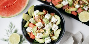 Beitragsbild des Blogbeitrags DC FOOD: SUMMER WATERMELON SALAD