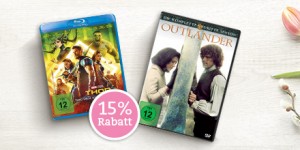 Beitragsbild des Blogbeitrags 15% Rabatt auf alle DVDs & Blu-rays bei Thalia.de