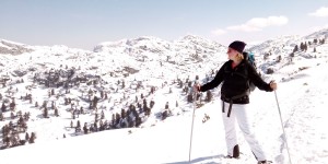 Beitragsbild des Blogbeitrags Wandern mit Schneeschuhen | Dachstein | Krippenstein | Almwochenende OÖ 