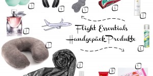 Beitragsbild des Blogbeitrags Flight Essentials / Handgepäck Produkte / Carry On Essentials