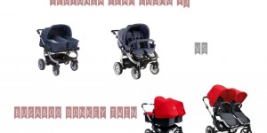 Beitragsbild des Blogbeitrags Zwillingskinderwagen-Vergleich: Bugaboo Donkey Twin vs Teutonia Team Cosmo V3 