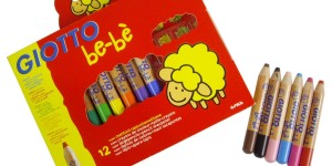 Beitragsbild des Blogbeitrags Getestet: Giotto be-bé Buntstifte 