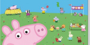 Beitragsbild des Blogbeitrags Kinderbuch des Monats: Peppa Pig Wimmelbuch mit Rätselspaß
