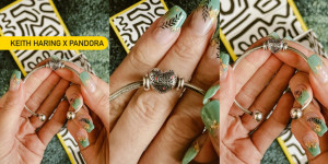 Beitragsbild des Blogbeitrags Keith Haring x Pandora verbindet Kunst und Schmuck!