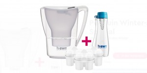 Beitragsbild des Blogbeitrags Noch 20 Tage: Tischwasserfilter-Package von BWT [Werbung] 