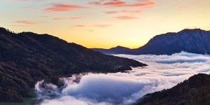 Beitragsbild des Blogbeitrags Sonnenaufgangswanderung auf die Eisenau