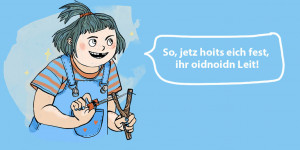 Beitragsbild des Blogbeitrags Fräulein Flora Frechdachs: Das ist unser Kinder- und Familienblog