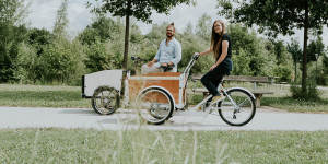 Beitragsbild des Blogbeitrags Family Rides: Lastenräder für alle!