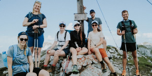 Beitragsbild des Blogbeitrags Stadtflucht: Bergtour ins Tennengebirge mit Übernachtung auf der Heinrich-Hackel-Hütte 