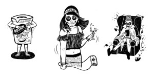 Beitragsbild des Blogbeitrags Diese 5 Typen trifft man auf jeder Halloween-Party