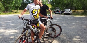Beitragsbild des Blogbeitrags Osterhornrunde mit dem Mountainbike