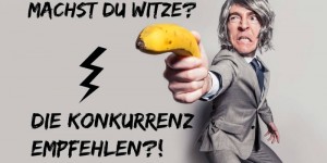 Beitragsbild des Blogbeitrags Zeig Größe, empfiehl deine Konkurrenz