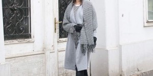 Beitragsbild des Blogbeitrags Winter Love: Grey Cashmere Cardigan