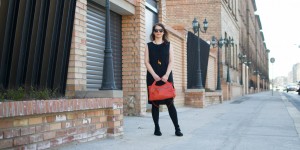 Beitragsbild des Blogbeitrags Color Pop: Orange Retro Bag