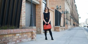 Beitragsbild des Blogbeitrags Color Pop: Orange Retro Bag 