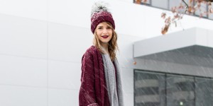 Beitragsbild des Blogbeitrags Oversized Cardigan … die überdimensionale Strickjacke