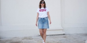 Beitragsbild des Blogbeitrags Sommertrend Jeansrock – So stylst du ihn! 