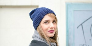 Beitragsbild des Blogbeitrags DIY Streifenmütze Strickanleitung