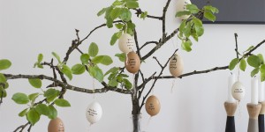 Beitragsbild des Blogbeitrags DIY easter eggs with handmade temporary tattoos