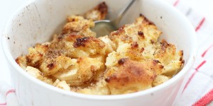 Beitragsbild des Blogbeitrags (Home) Office Lunch: Semolina apple casserole.