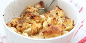 Beitragsbild des Blogbeitrags (Home) Office Lunch: Semolina apple casserole. 