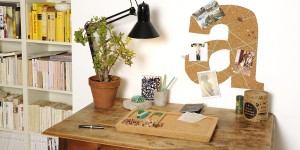 Beitragsbild des Blogbeitrags A pinboard home office styling