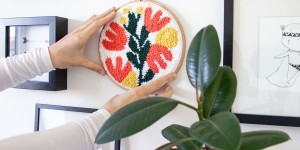 Beitragsbild des Blogbeitrags Punch Needle DIY for beginners