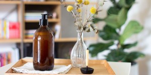 Beitragsbild des Blogbeitrags Homemade shampoo – thats good for your hair, body and the environment